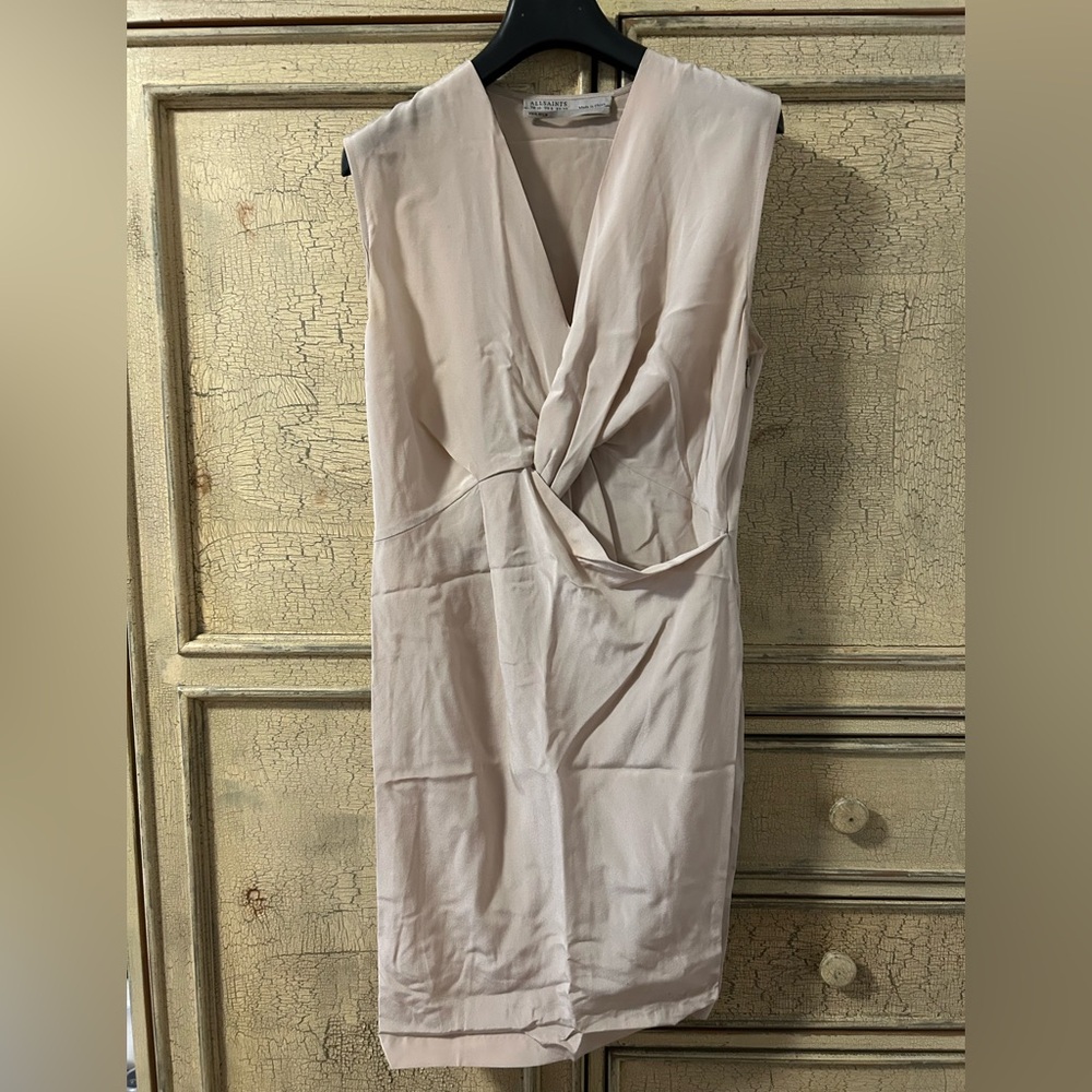All Saints Blush Midi Dress